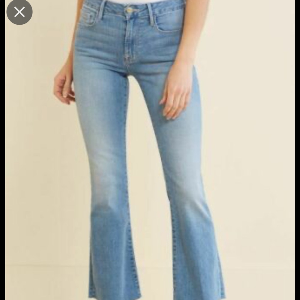 FRAME Le Crop Mini Boot Jeans